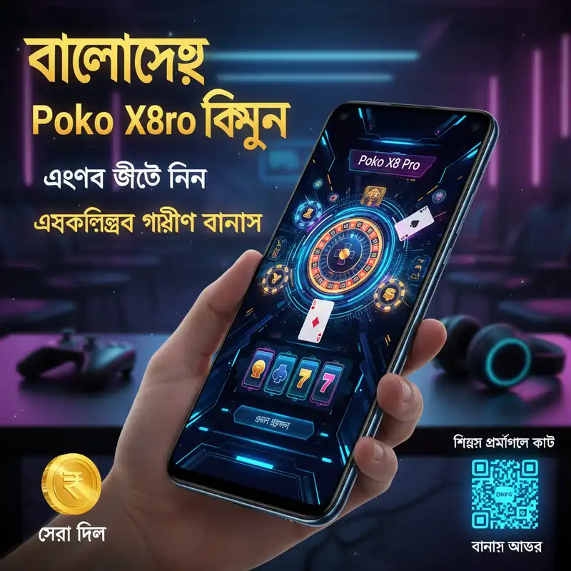 বাংলাদেশে Poko X8 Pro গেমিং অফার এবং অনলাইন বোনাস